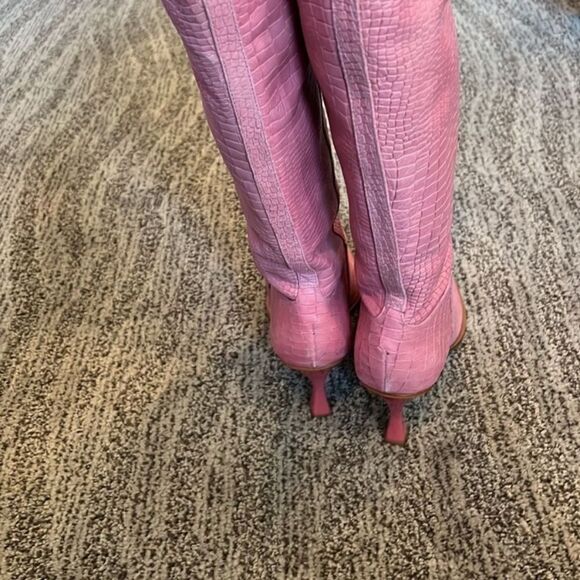 Vicenza Friday Fever Heel Boots US 8 Pink - Picture 6 of 10
